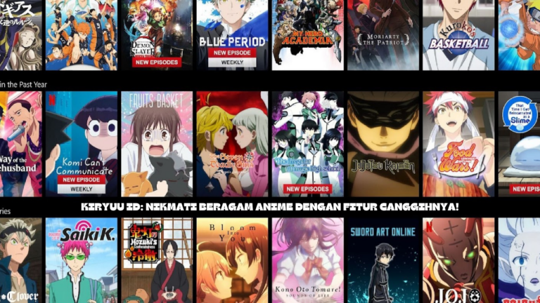 Kiryuu Id: Nikmati Beragam Anime Dengan Fitur Canggihnya!